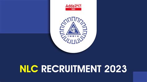 NLC Recruitment 2023 .